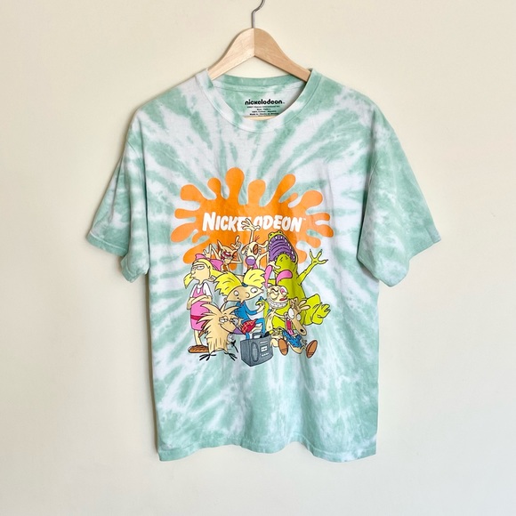 tie dye nickelodeon shirt